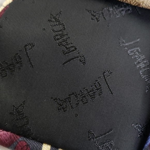 J. Garcia Zoot Coll 54 Silk Tie EUC 60" Red Tan Ye - Picture 5 of 10